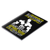 Carnet DISCIPLINE - Exercice de musculation Motivation (Côté gauche)