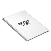 Carnet Discipline Is My Only Mood Minimalist Spiral (Côté Droit)