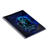 Carnet Discipline sur Hype Blue Glow Bitcoin Crypto (Côté Droit)