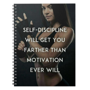 Carnet Discipline vs Motivation - Inspiration de gym pour