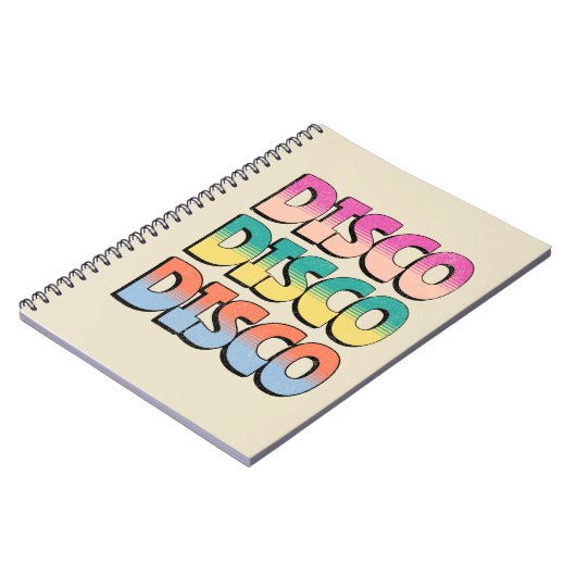 Carnet Disco Music (Côté gauche)