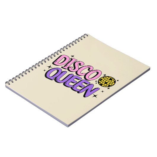 Carnet Disco queen (Côté gauche)