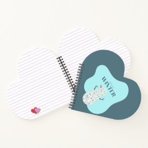 Carnet Discoball Snowman