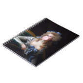 Carnet Discrète au bubble gum rose (Côté gauche)