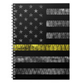 Carnet Dispatcher Thin Yellow Line Flag (Devant)