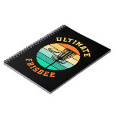 Carnet Disque Golf Ultimate Frisbee (Côté gauche)