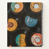 Carnet Disques Classiques Vinyle Noir (Dos)