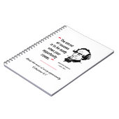 Carnet DISRAELI cite SUCCESS OPPORTUNITY Inspirational (Côté gauche)