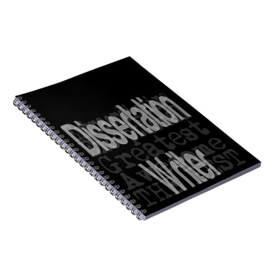 Carnet Dissertation Writer Extraordinaire CUSTOM (Côté Droit)