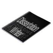 Carnet Dissertation Writer Extraordinaire CUSTOM (Côté gauche)