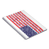 Carnet Distressed-Drapeau (Côté Droit)