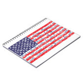 Carnet Distressed-Drapeau (Côté gauche)