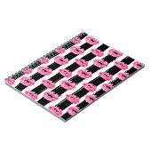 Carnet Distributeur de rouge à lèvres Rose Lèvres Baiser  (Côté gauche)