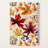 Carnet Dites-le avec des feuilles d'automne 3 - (Verso)