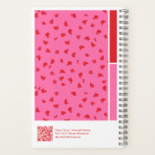 Carnet Ditsy Floral Vertical Palette Notebook (Verso)