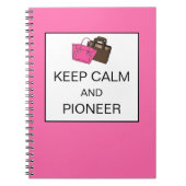 Carnet "Diva avec un sac de livre" (Devant)