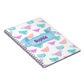 Carnet Diva Grosse Fille Votre Nom Culotte Fille Glam (Côté Droit)