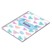 Carnet Diva Grosse Fille Votre Nom Culotte Fille Glam (Côté gauche)