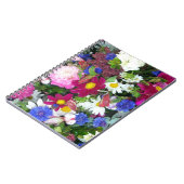 Carnet Divers. Fleurs (Côté gauche)