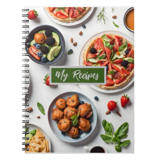 Carnet Diverses nourritures (Devant)
