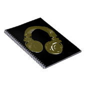 Carnet DJ musique design (Côté Droit)