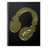 Carnet DJ musique design (Devant)