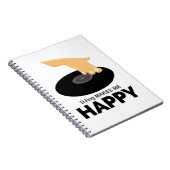 Carnet DJing Me Rend Heureux (Côté Droit)