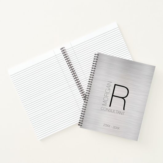 Carnet do-it-yourself Monogramme Nom de la profession Dat (Intérieur)