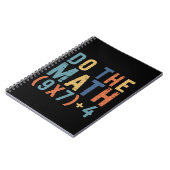 Carnet Do The Math 67 Meme Funny Six Seven Teacher  (Côté gauche)