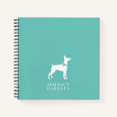 Carnet Dobermann Pinscher Chien Chien Puppy Dobie (Devant)