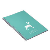 Carnet Dobermann Pinscher Chien Chien Puppy Dobie (Côté Droit)