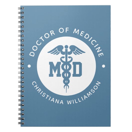 Carnet Docteur en médecine sur mesure Docteur en médecine (Devant)