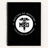 Carnet Docteur en médecine sur mesure Docteur en médecine (Devant)