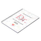 Carnet Doctor Graduation Personalized Name Class 2026 (Côté gauche)