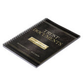 Carnet Documents d'approbation (Côté gauche)