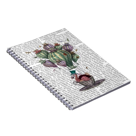 Carnet Dodo en Teacup avec libellules (Côté Droit)