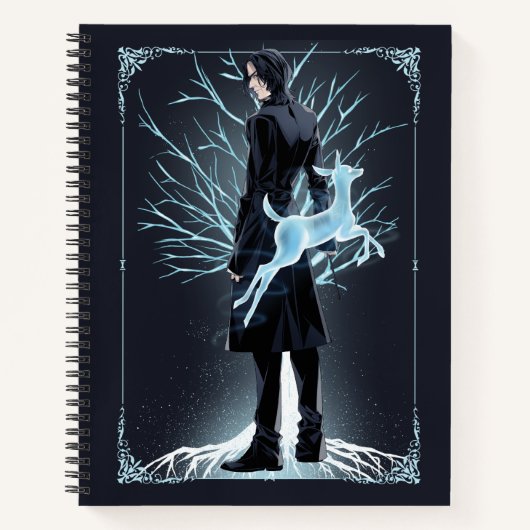 Carnet Doe Patronus d'Anime Severus Snape (Devant)