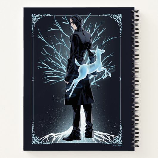 Carnet Doe Patronus d'Anime Severus Snape (Dos)