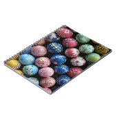 Carnet d'oeufs de Pâques peint à la main (Côté gauche)