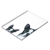 Carnet dog 128 Boston Terrier (Côté gauche)