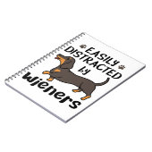 Carnet Dog Easily Distracted by Wieners (Côté gauche)