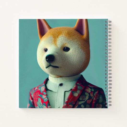 Carnet Dog in a suit (Dos)