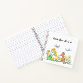 Carnet Dog in Flower Garden (Intérieur)