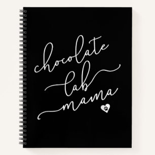 Carnet Dog Lover Chocolate lab Mama