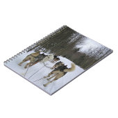 Carnet Dog Sledding à Québec, Canada (Côté gauche)