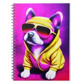 Carnet Dog with sunglasses (Devant)