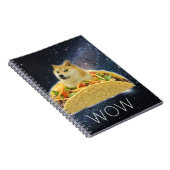 Carnet doge space taco meme (Côté Droit)