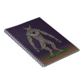 Carnet Dogman Cryptid ou Werewolf (Côté Droit)