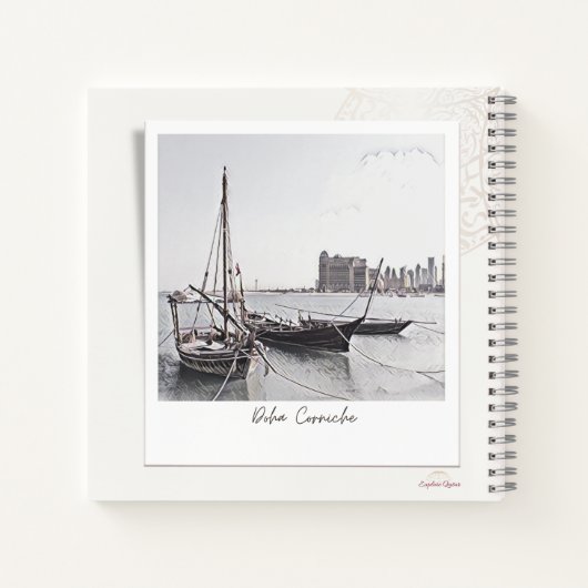 Carnet Doha Corniche Explore Qatar collection (Dos)