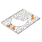 Carnet d'oie grincheux (Côté gauche)